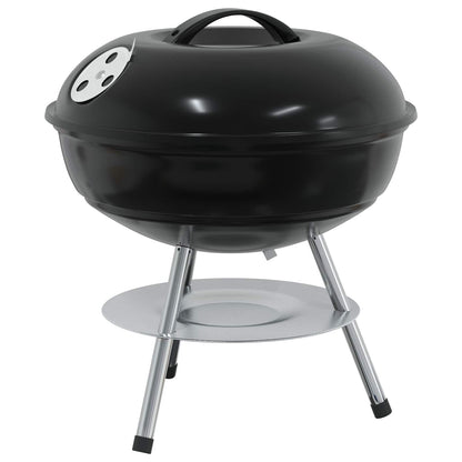 Holzkohlegrill Schwarz 36,5 X 36,5 X 40 Cm