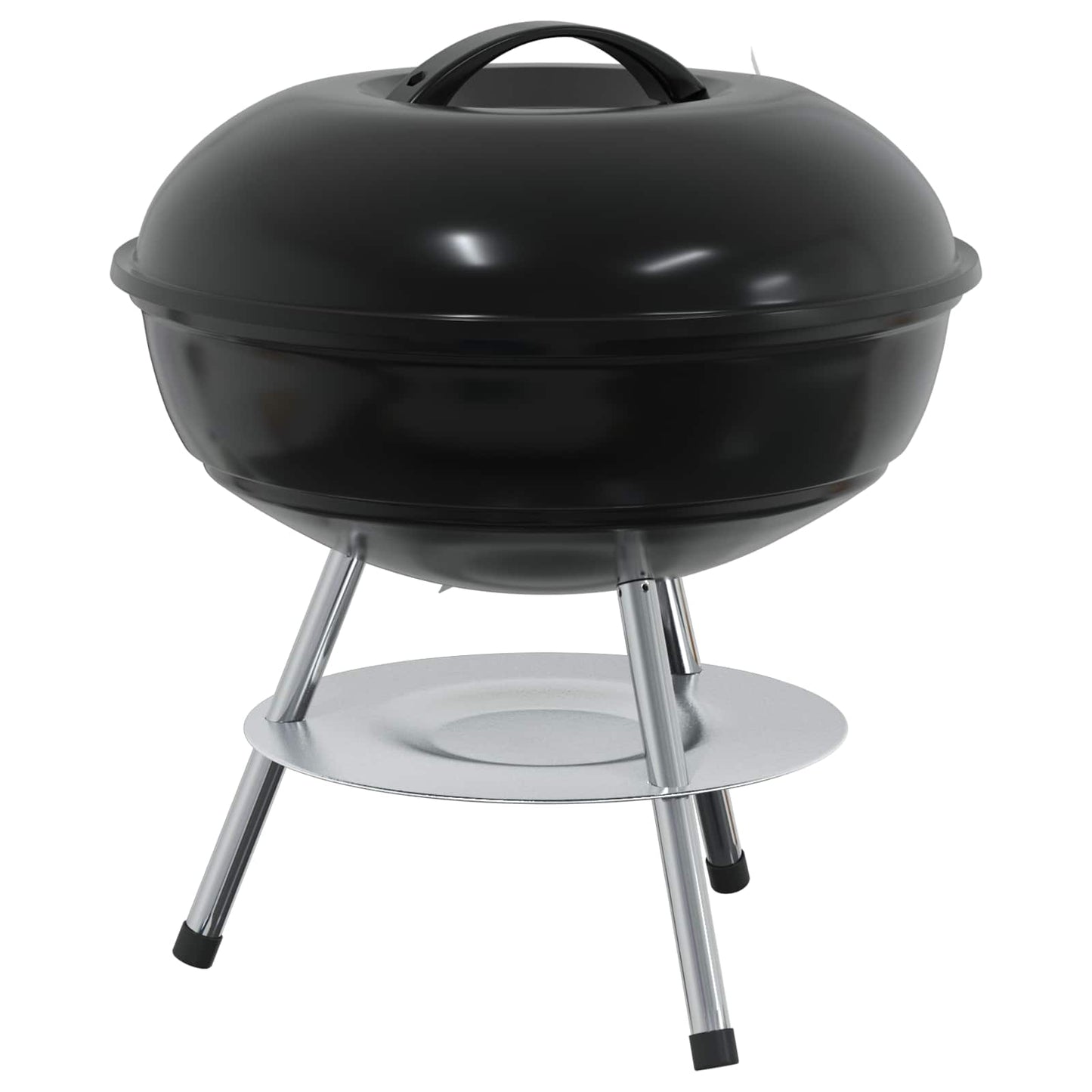 Holzkohlegrill Schwarz 36,5 X 36,5 X 40 Cm