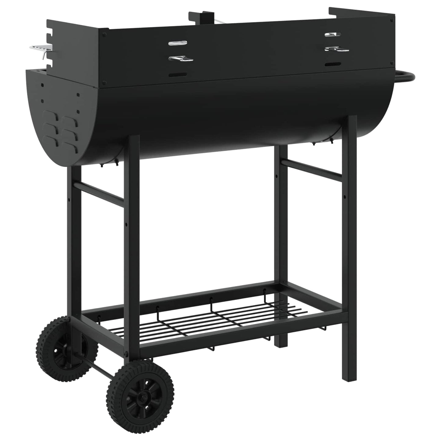 Holzkohlegrill 96,5 X 42,5 X 88,5 Cm Schwarz
