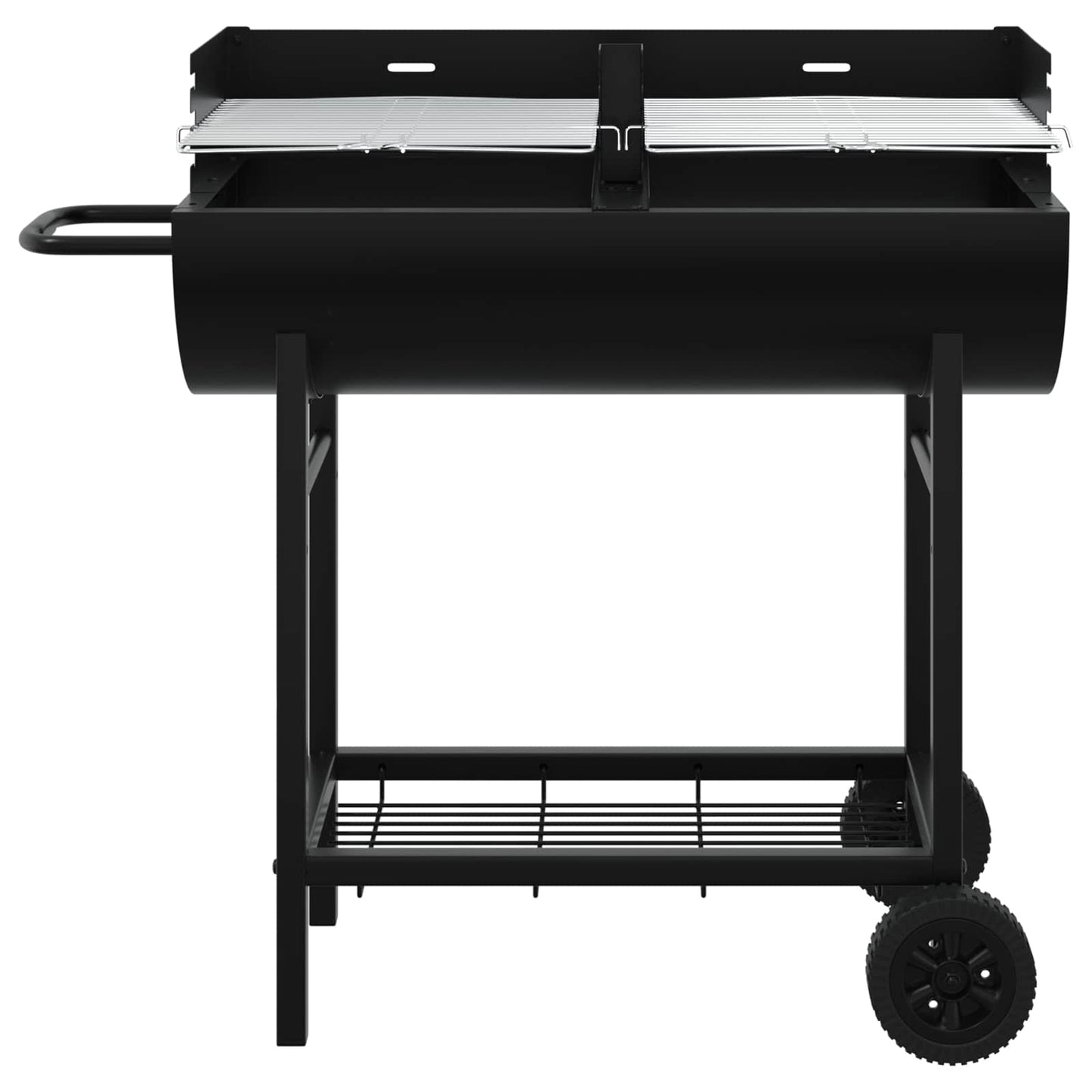 Holzkohlegrill 96,5 X 42,5 X 88,5 Cm Schwarz