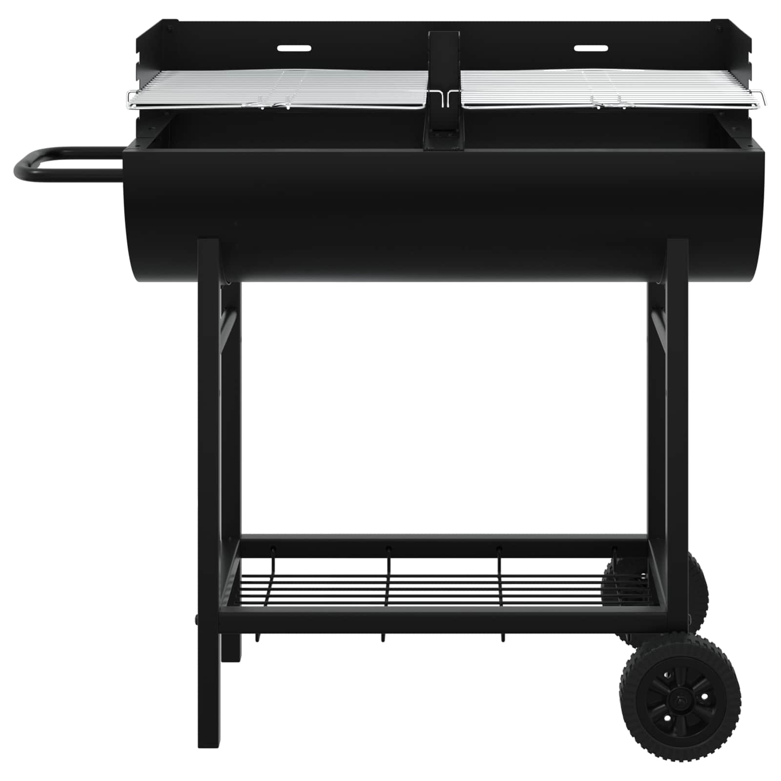 Holzkohlegrill 96,5 X 42,5 X 88,5 Cm Schwarz
