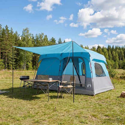 Familienzelt 420 X 305 X 200 Cm Polyester Und Stahl