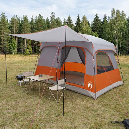 Familienzelt 420 X 305 X 200 Cm Polyester Und Stahl