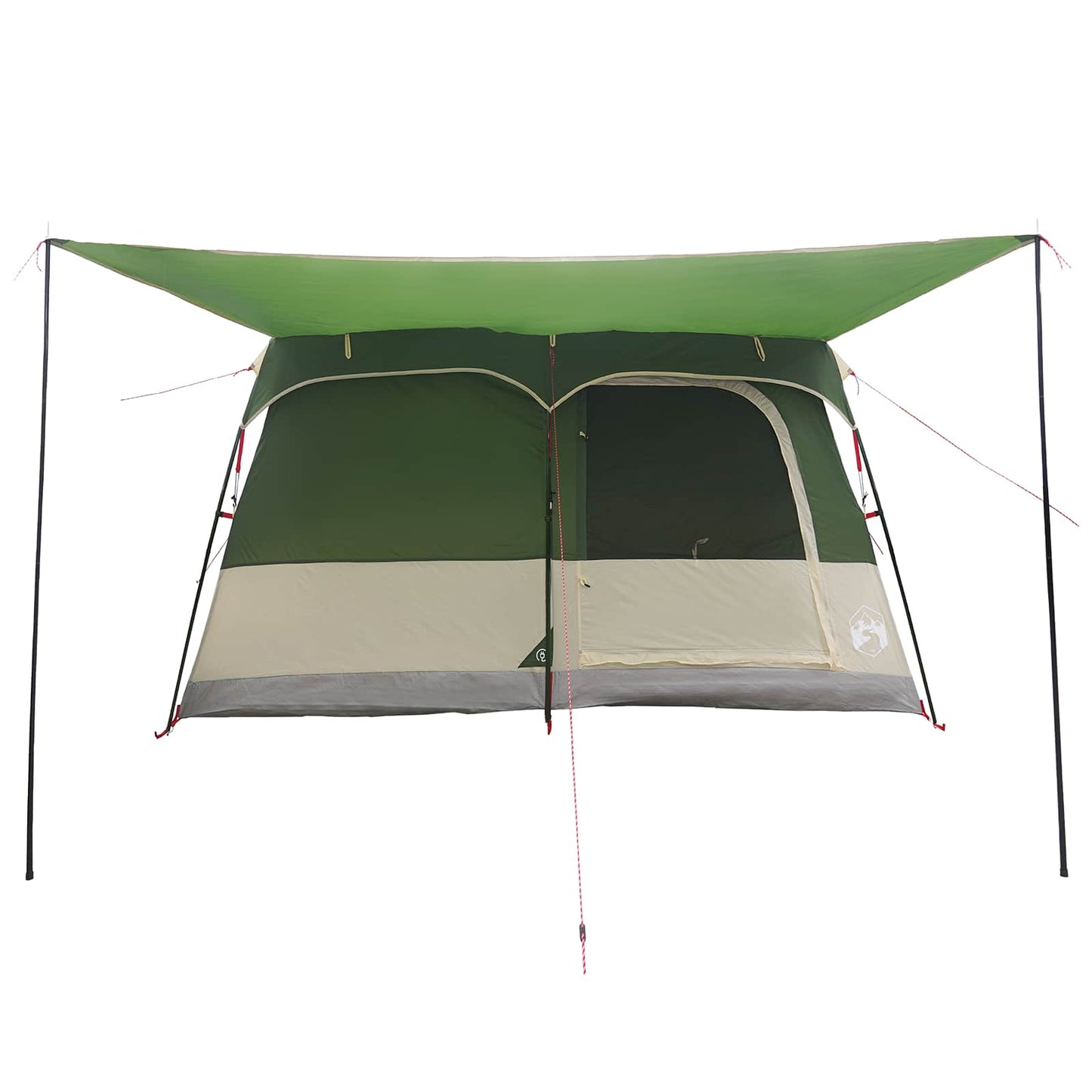 Familienzelt 420 X 305 X 200 Cm Polyester Und Stahl