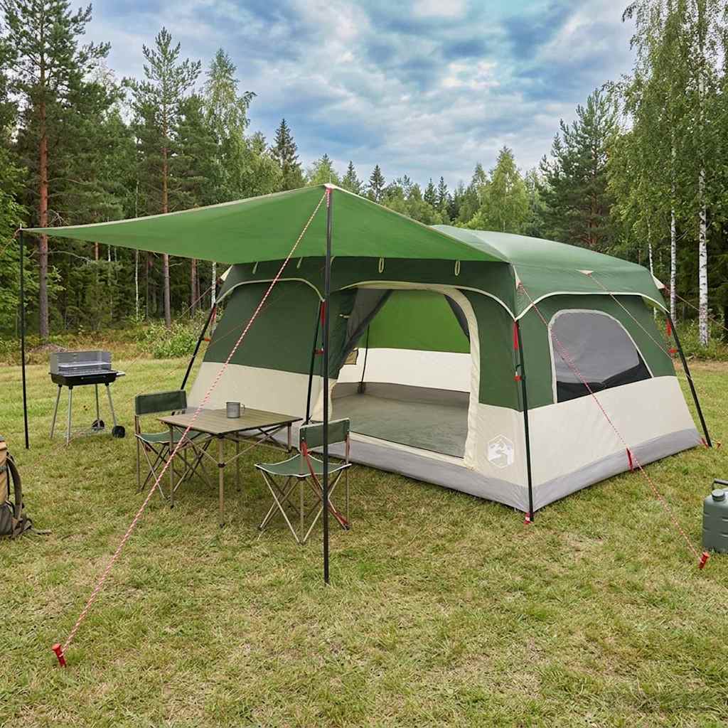 Familienzelt 420 X 305 X 200 Cm Polyester Und Stahl