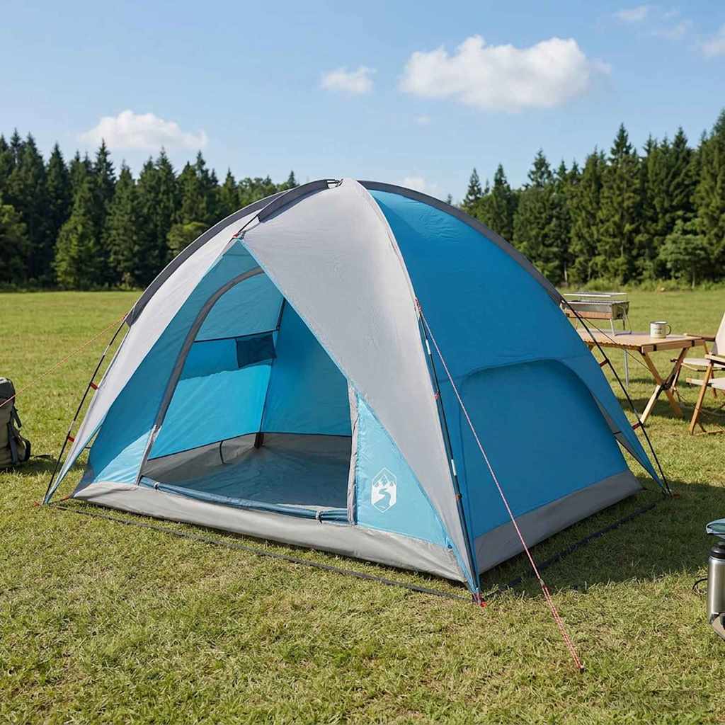 Campingzelt Mit Regenhaube Wasserdicht Kuppel Olive Grün