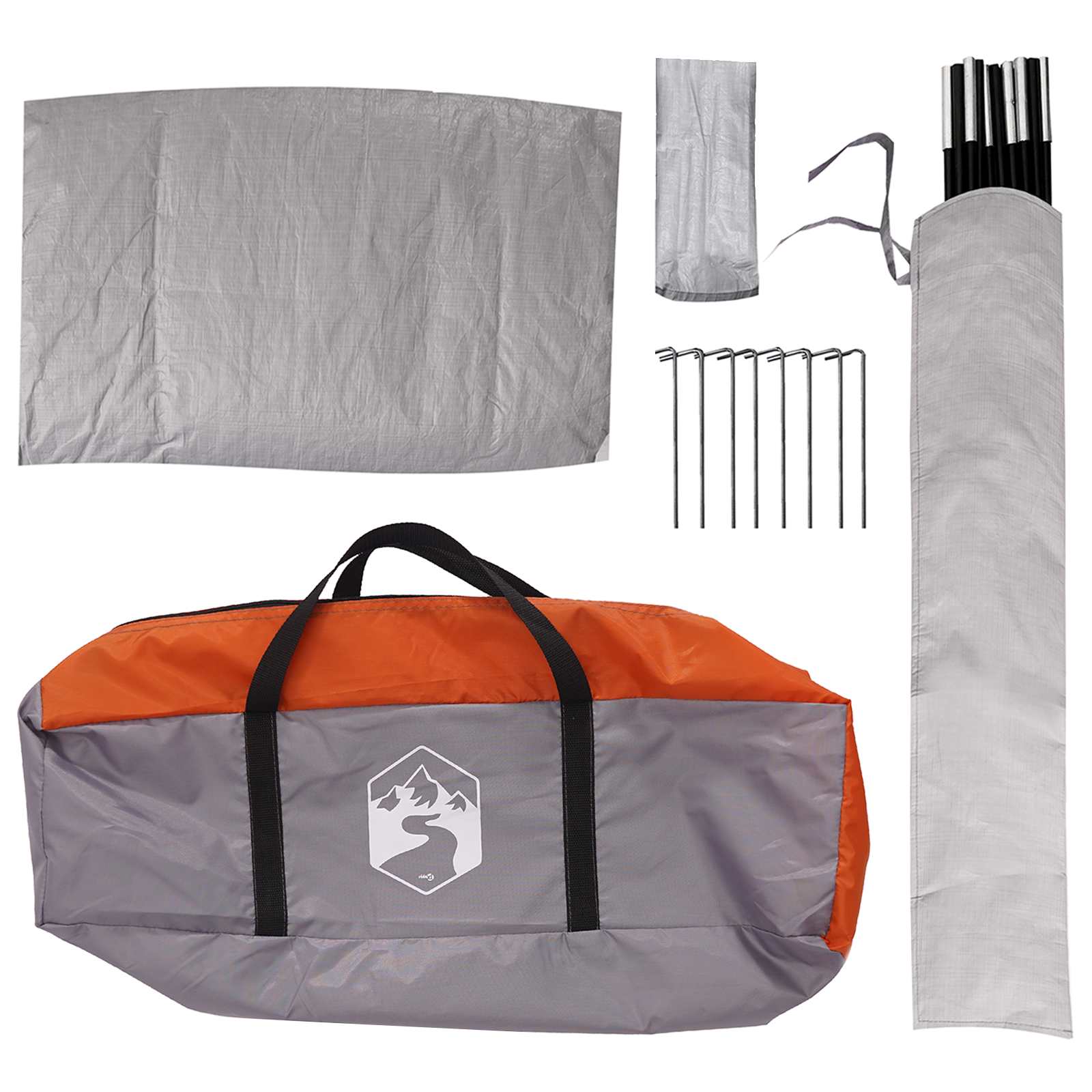 Autozelt 239 X 210 X 210 Cm Polyester Und Stahl