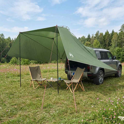 Autozelt 350 X 250 Cm Polyester Und Stahl