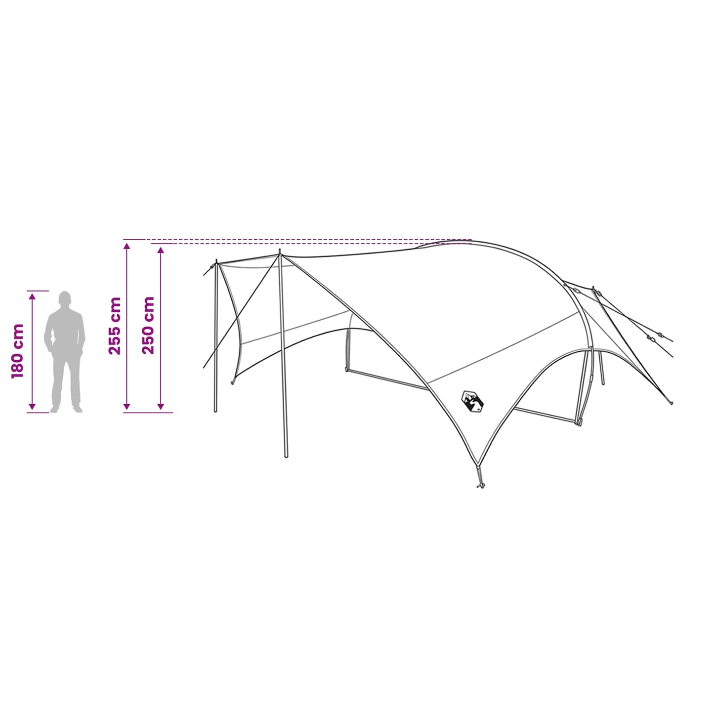Camping Tarp Wasserfest