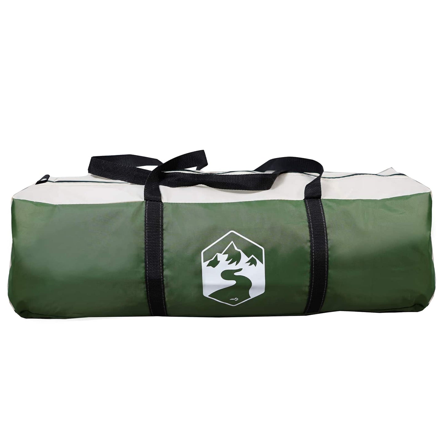 Tipi Zelt Mit Dach 18-Personen Polyester Und Stahl