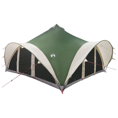 Tipi Zelt Mit Dach 18-Personen Polyester Und Stahl