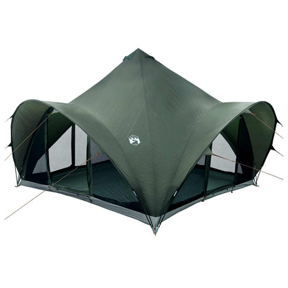 Tipi Zelt Mit Dach 6-Personen Polyester Und Stahl