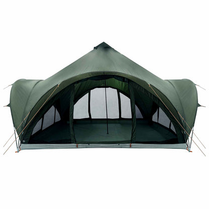 Tipi Zelt Mit Dach 6-Personen Polyester Und Stahl
