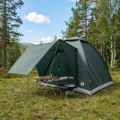 Campingzelt Mit Dach Weiß Blackout 335 X 275 X 180 Cm