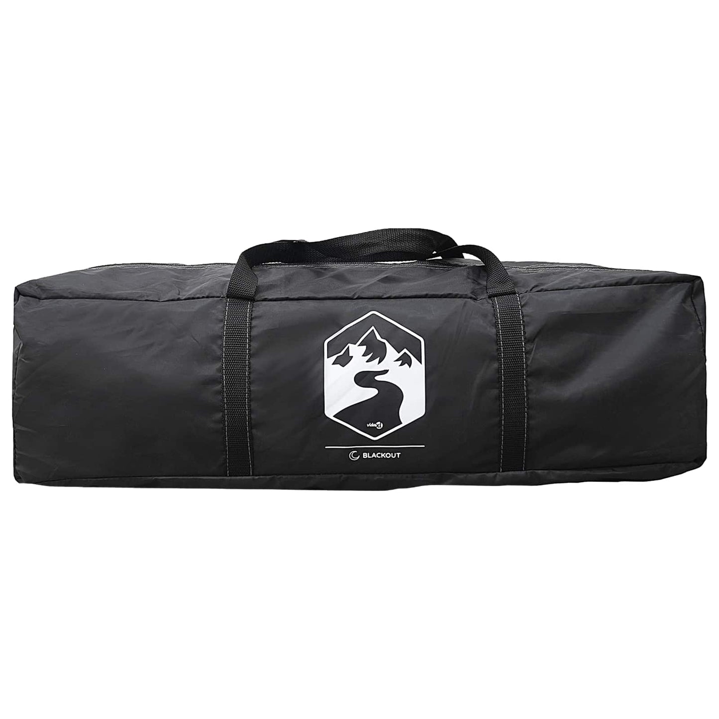 Campingzelt Mit Dach Weiß Blackout 335 X 275 X 180 Cm