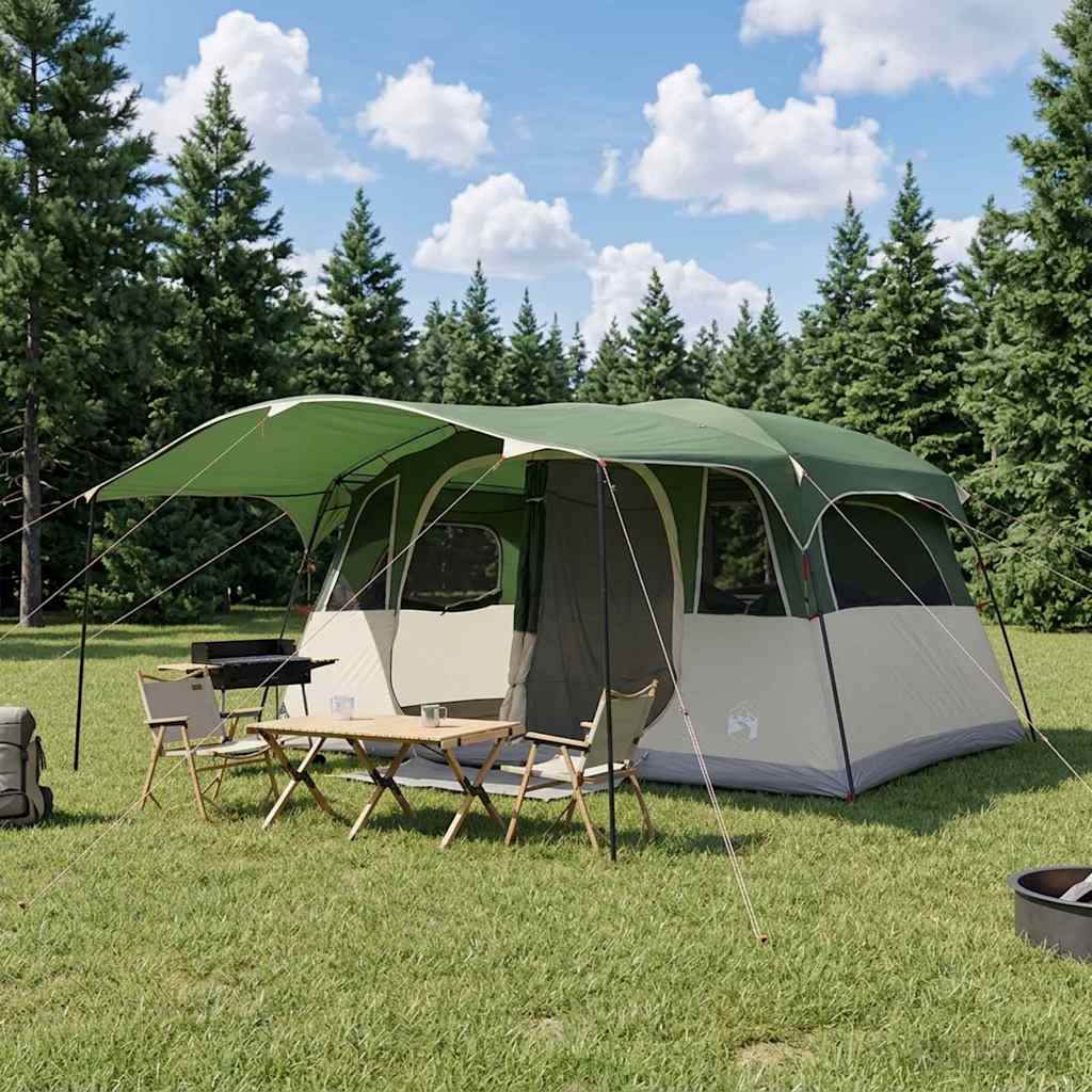 Tunnelzelt 366 X 244 X 198 Cm Polyester Und Stahl