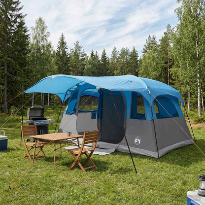 Tunnelzelt 366 X 244 X 198 Cm Polyester Und Stahl