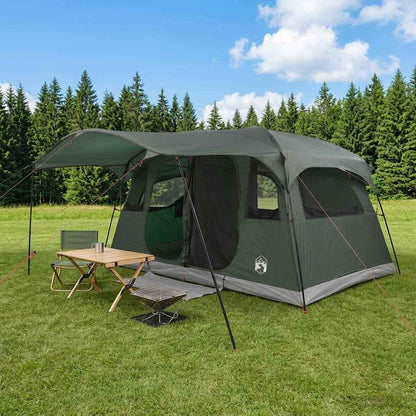 Tunnelzelt 366 X 244 X 198 Cm Polyester Und Stahl