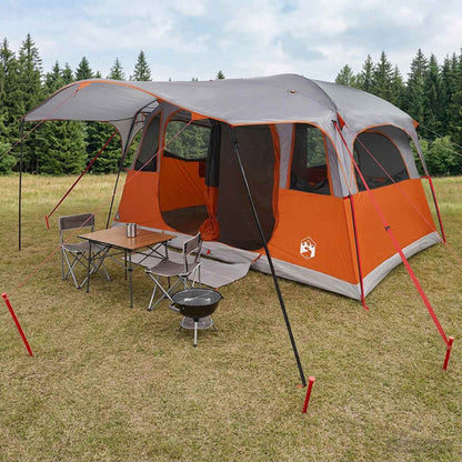 Tunnelzelt 366 X 244 X 198 Cm Polyester Und Stahl