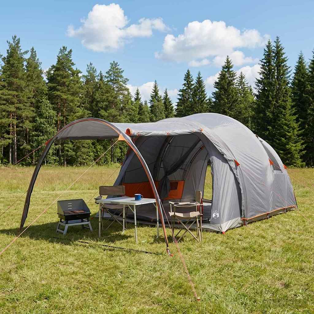 Tunnelzelt Olivegrün 370 X 275 X 210 Cm Polyester Und Stahl