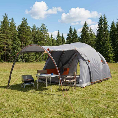 Tunnelzelt Olivegrün 370 X 275 X 210 Cm Polyester Und Stahl