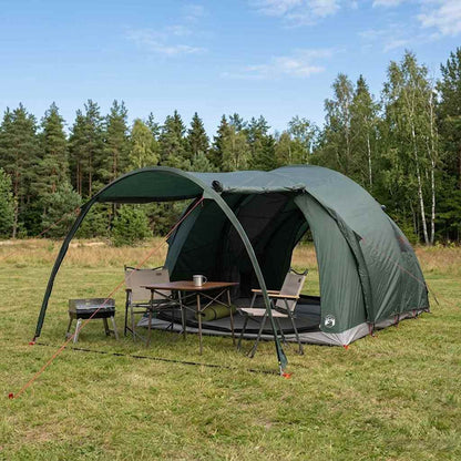 Tunnelzelt Olivegrün 370 X 275 X 210 Cm Polyester Und Stahl