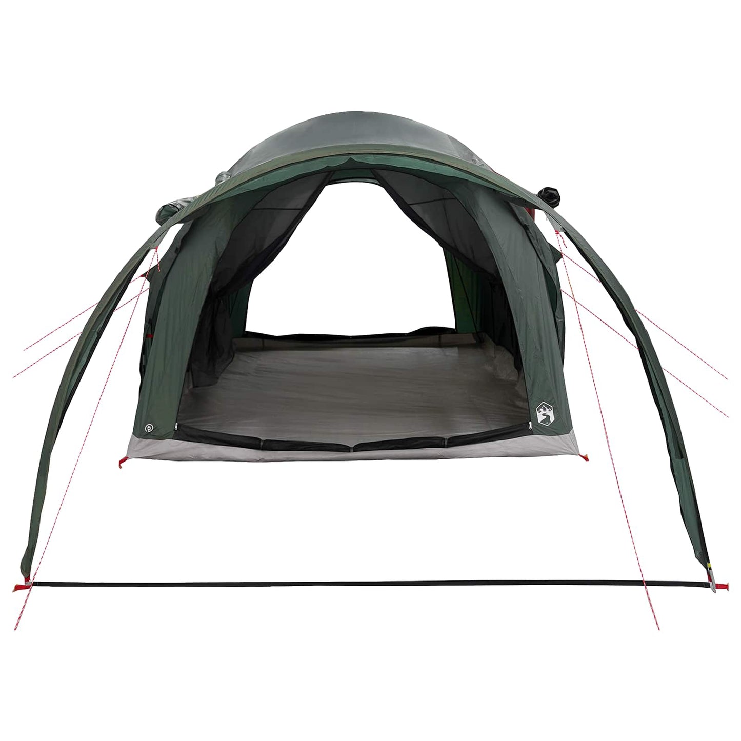 Tunnelzelt Olivegrün 370 X 275 X 210 Cm Polyester Und Stahl