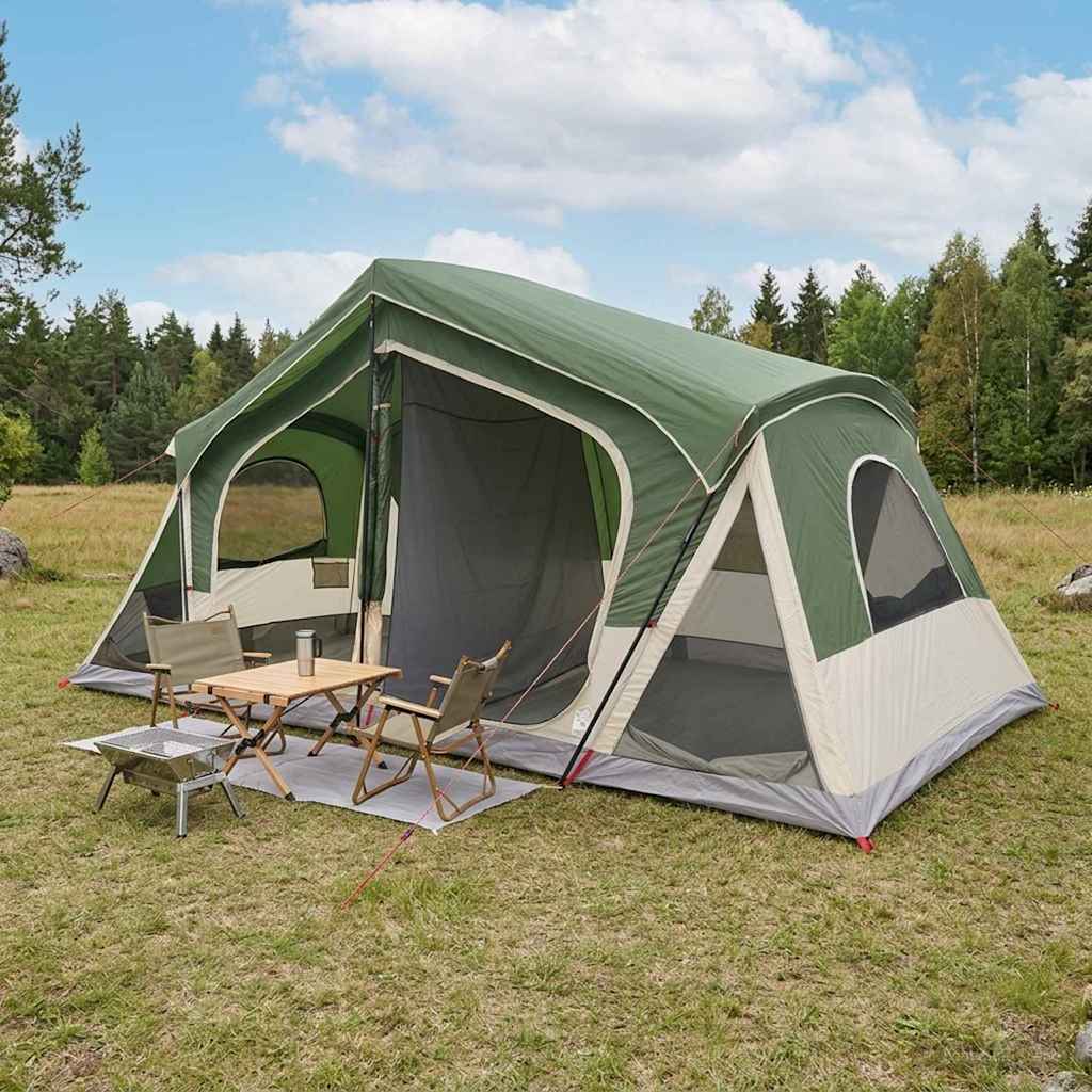 Hütten-Zelt 480 X 273 X 205 Cm Polyester Und Stahl