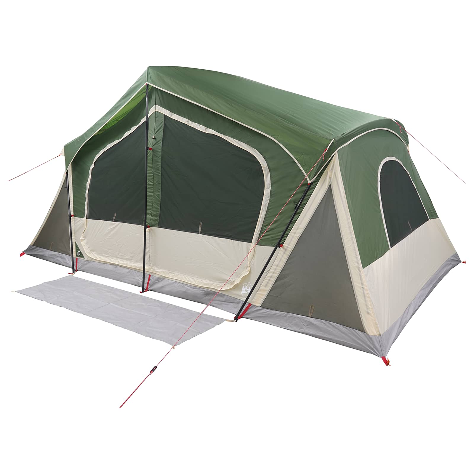 Hütten-Zelt 480 X 273 X 205 Cm Polyester Und Stahl