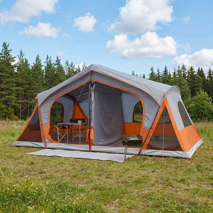Hütten-Zelt 480 X 273 X 205 Cm Polyester Und Stahl