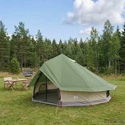 Tipi Zelt Mit Dach 700 X 700 X 395 Cm Polyester Und Stahl