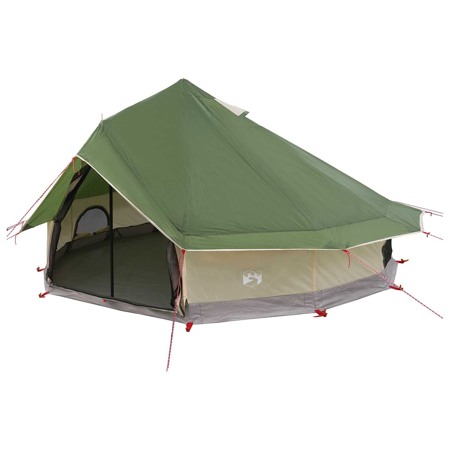 Tipi Zelt Mit Dach 700 X 700 X 395 Cm Polyester Und Stahl