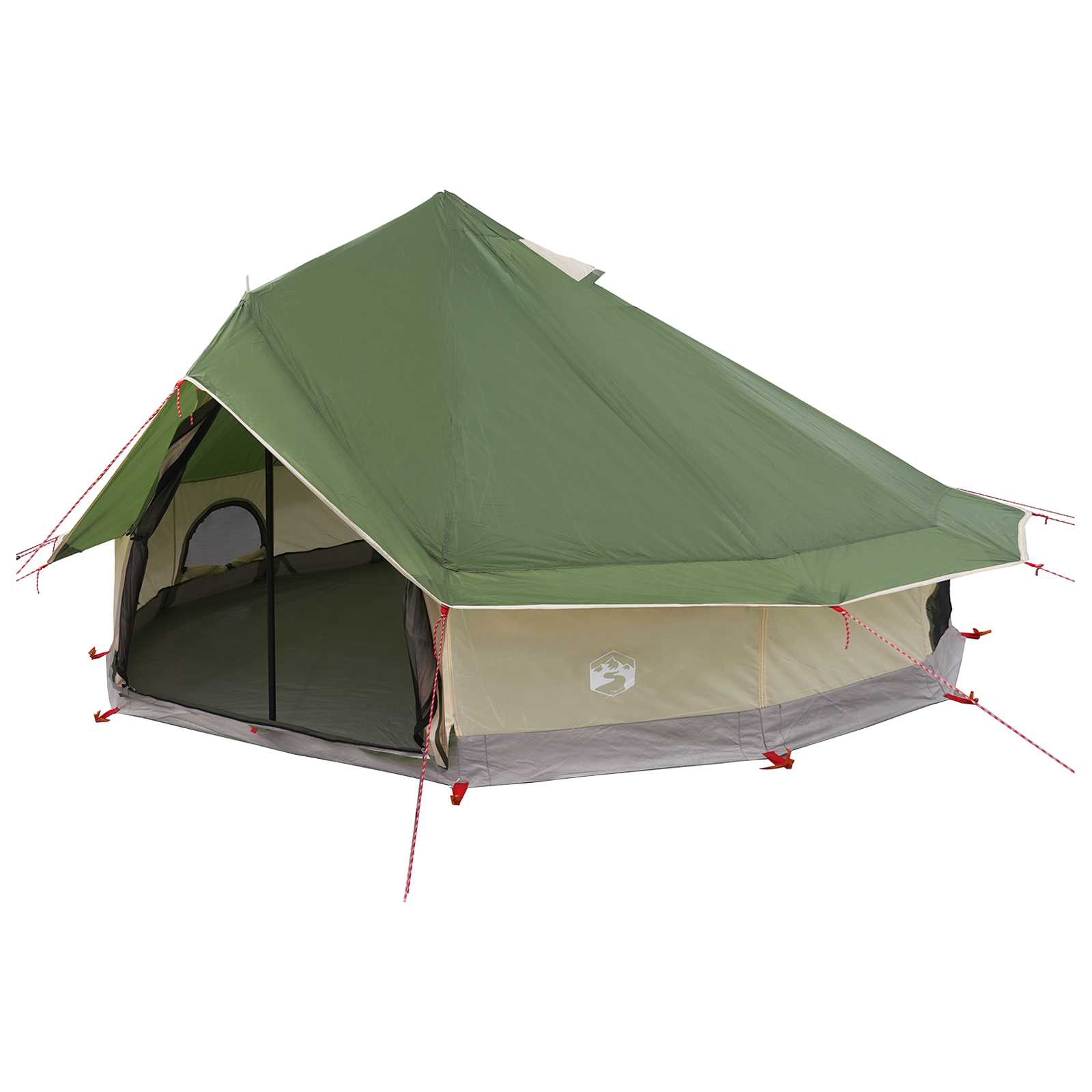 Tipi Zelt Mit Dach 700 X 700 X 395 Cm Polyester Und Stahl