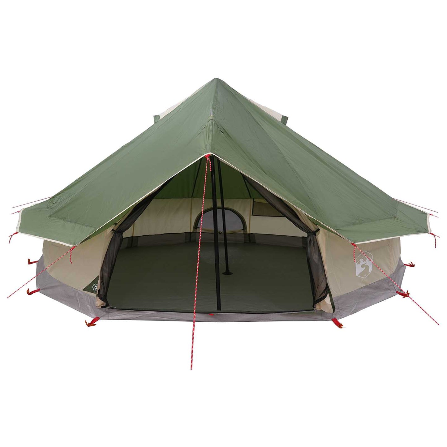 Tipi Zelt Mit Dach 700 X 700 X 395 Cm Polyester Und Stahl