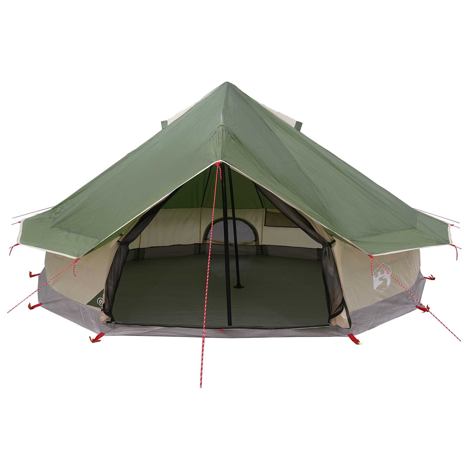 Tipi Zelt Mit Dach 700 X 700 X 395 Cm Polyester Und Stahl