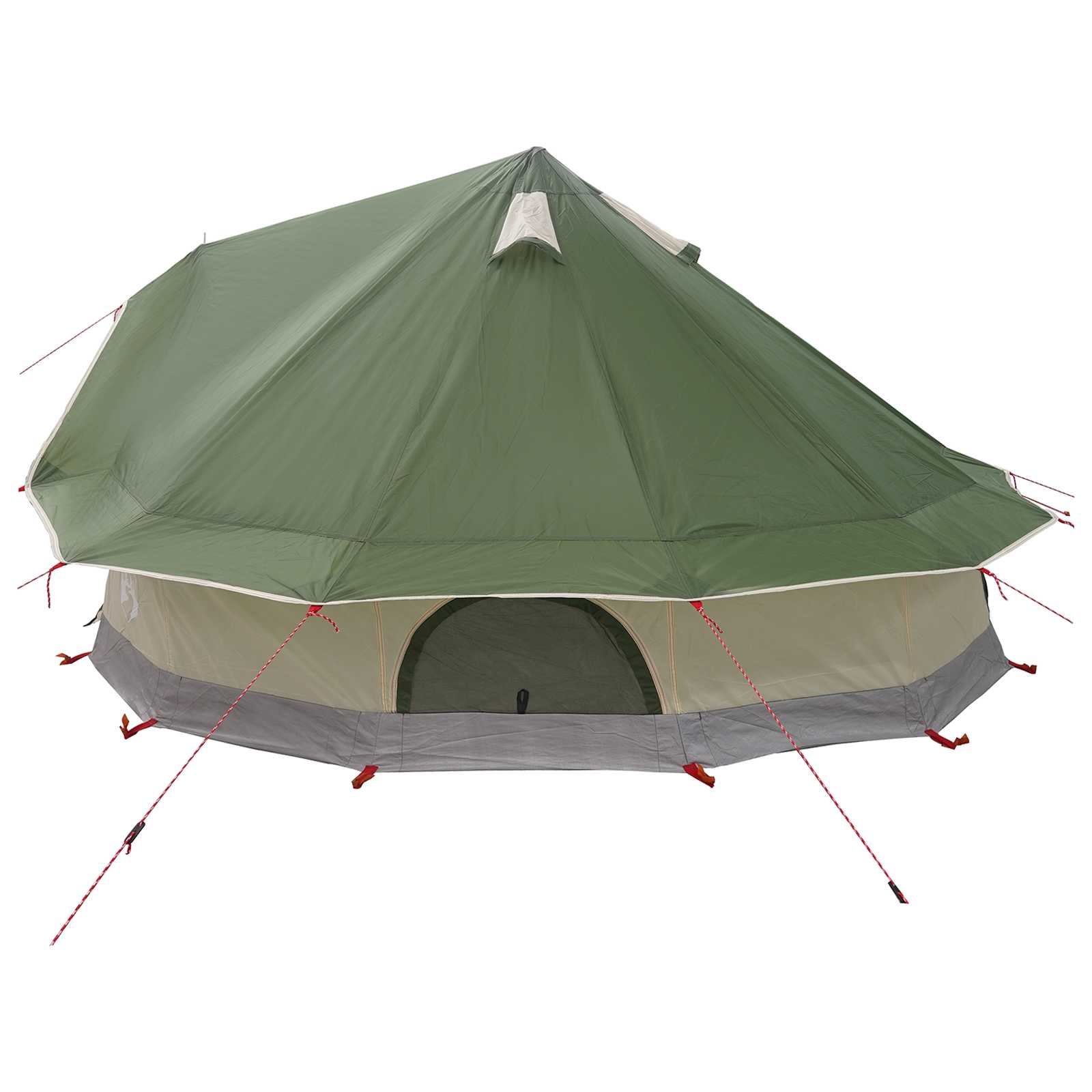 Tipi Zelt Mit Dach 700 X 700 X 395 Cm Polyester Und Stahl