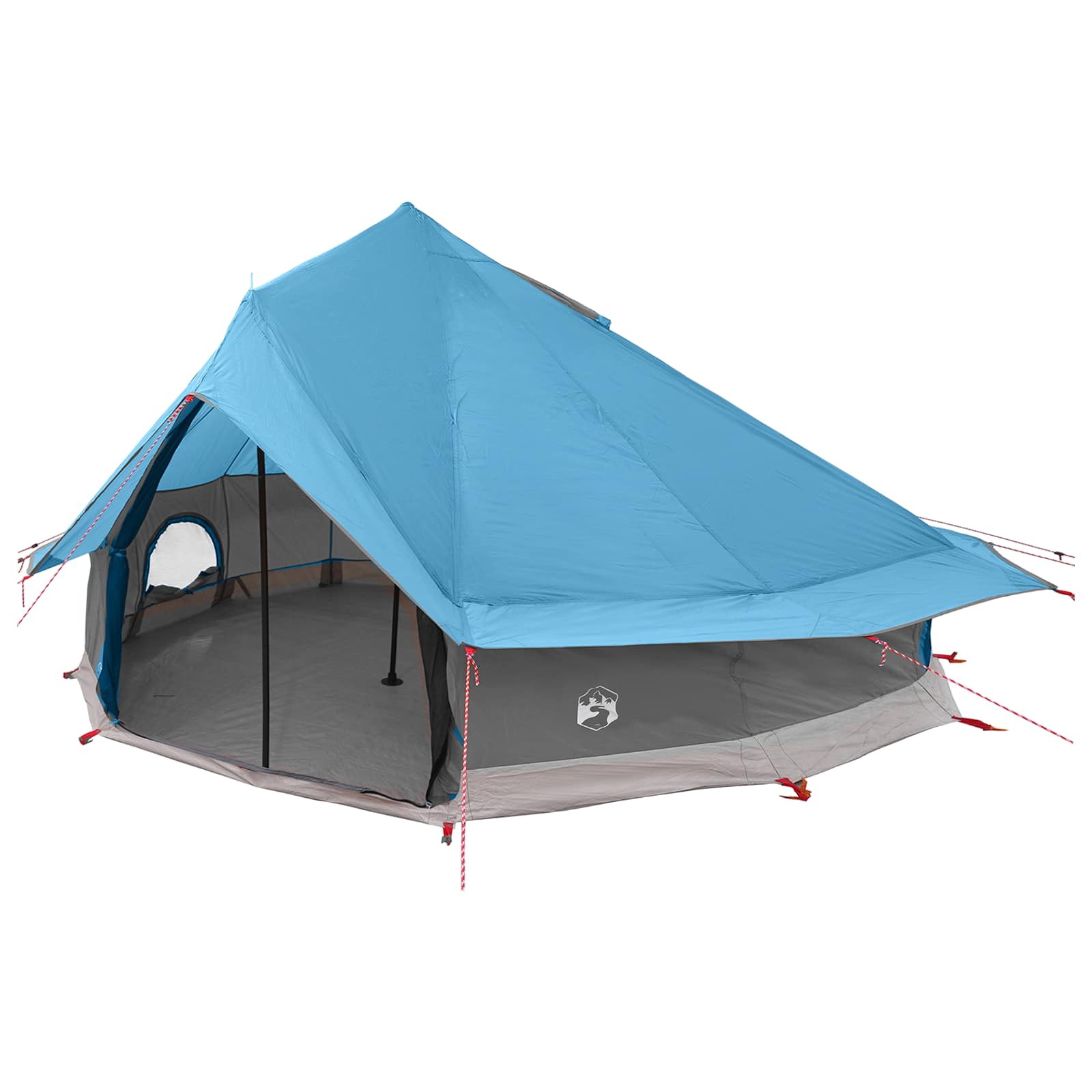 Tipi Zelt Mit Dach 700 X 700 X 395 Cm Polyester Und Stahl