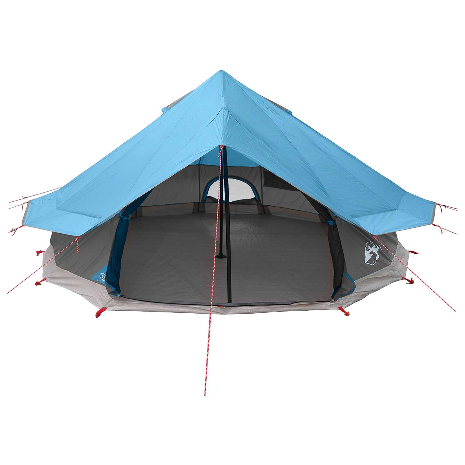 Tipi Zelt Mit Dach 700 X 700 X 395 Cm Polyester Und Stahl