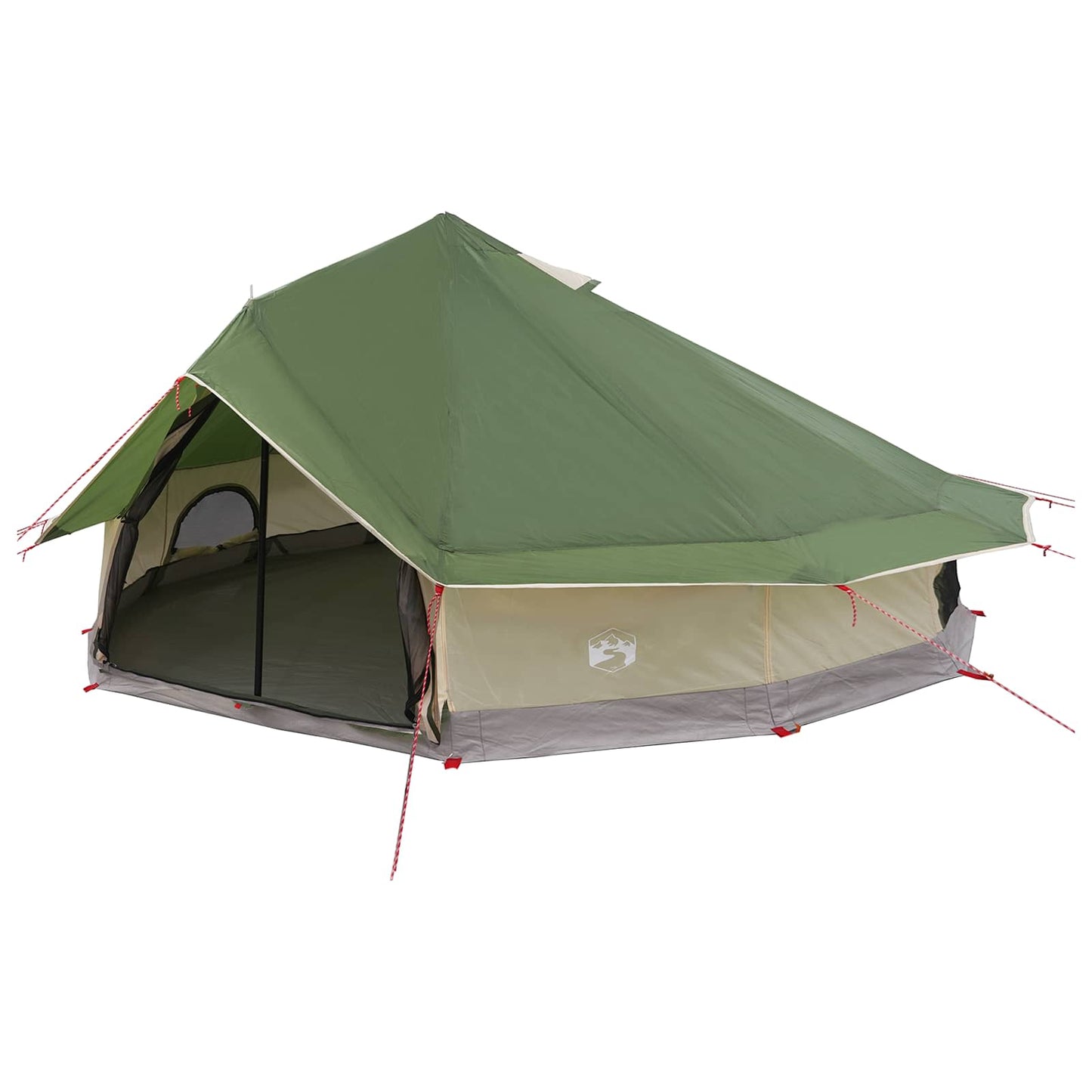 Tipi Zelt Mit Dach 800 X 800 X 430 Cm Polyester Und Stahl
