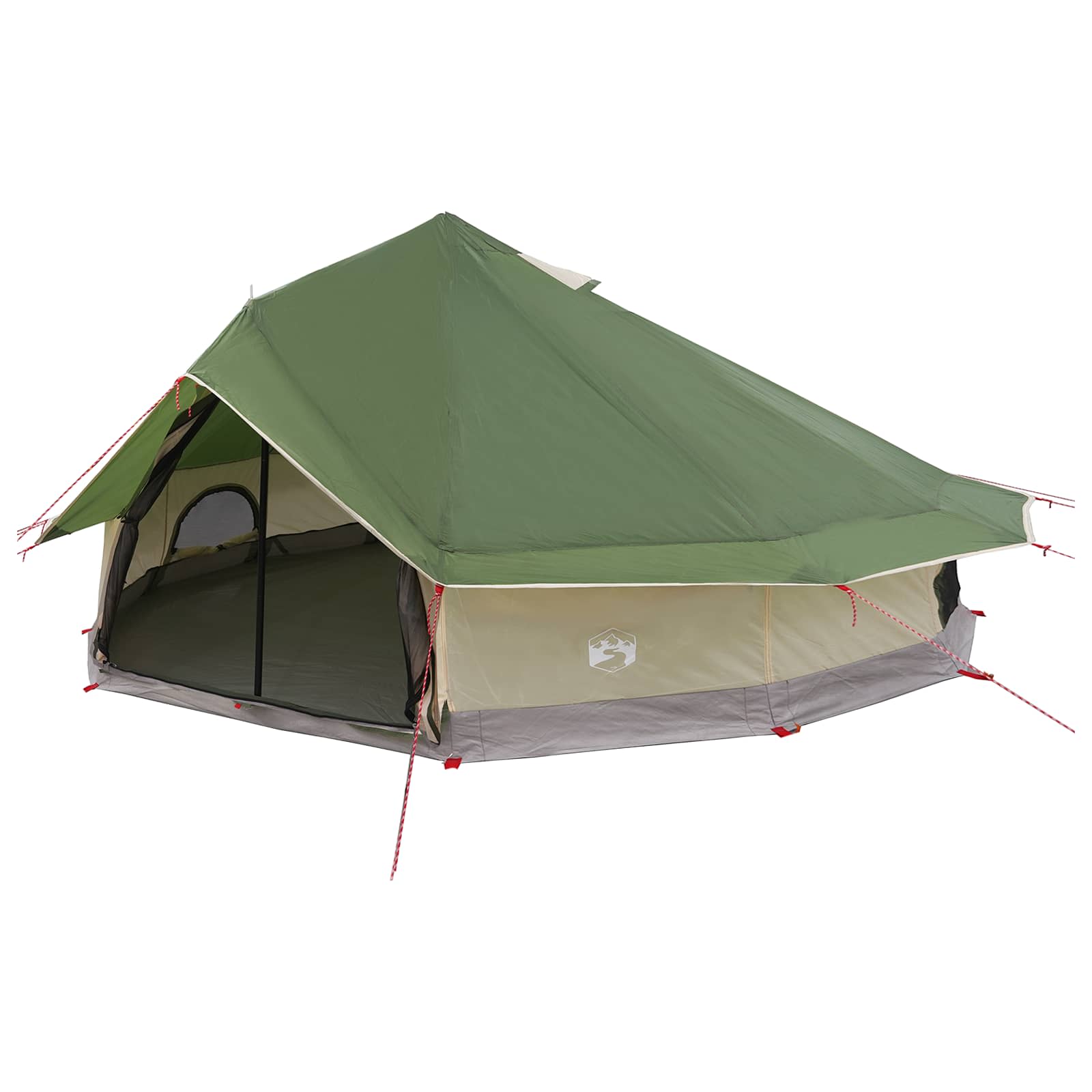 Tipi Zelt Mit Dach 800 X 800 X 430 Cm Polyester Und Stahl