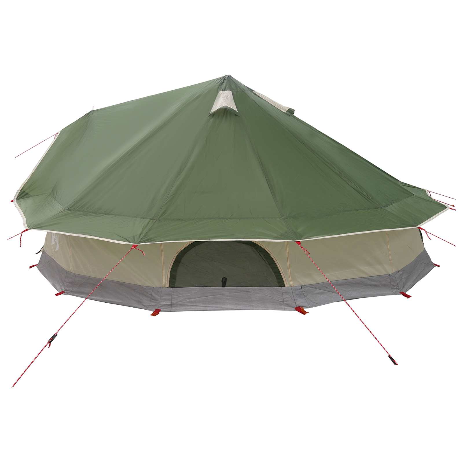 Tipi Zelt Mit Dach 800 X 800 X 430 Cm Polyester Und Stahl