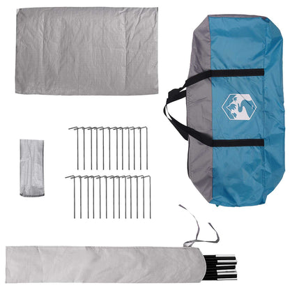 Tipi Zelt Mit Dach 800 X 800 X 430 Cm Polyester Und Stahl