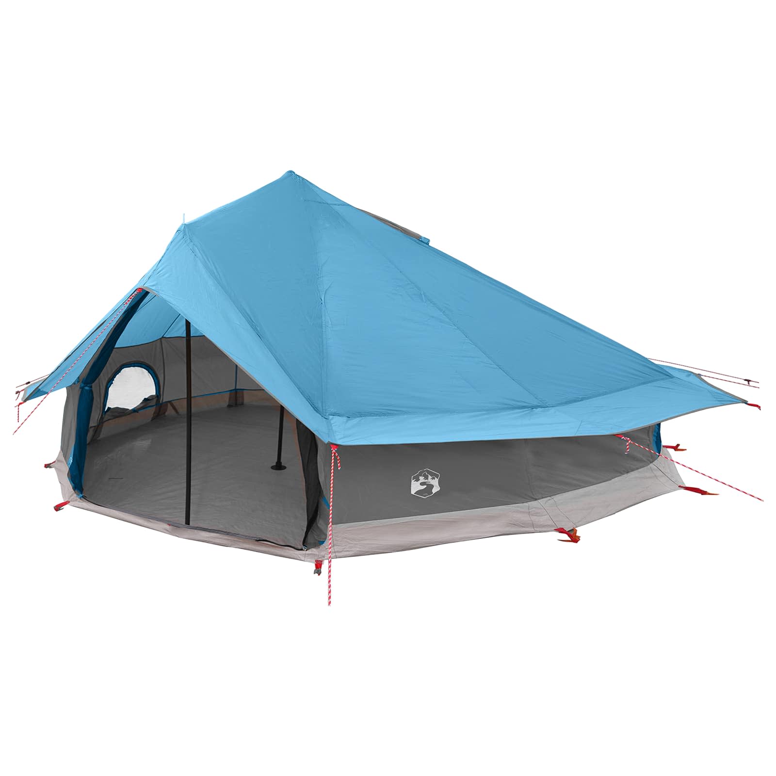 Tipi Zelt Mit Dach 800 X 800 X 430 Cm Polyester Und Stahl