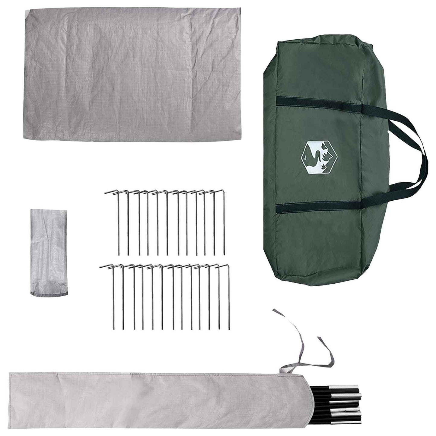 Tipi Zelt Olivegrün 800 X 800 X 430 Cm Polyester Und Stahl