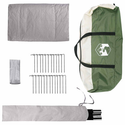 Tipi Zelt Mit Dach 250 X 250 Cm Polyester Und Stahl