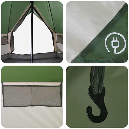 Tipi Zelt Mit Dach 250 X 250 Cm Polyester Und Stahl