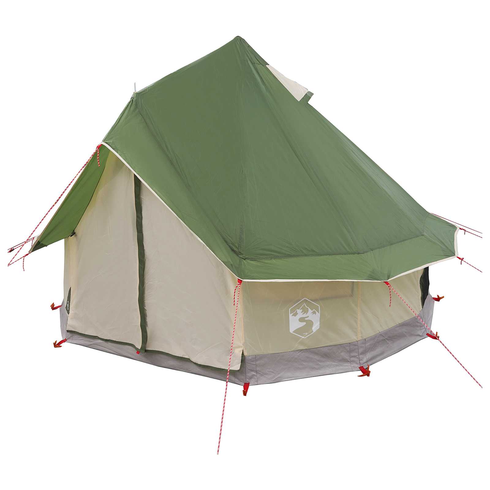 Tipi Zelt Mit Dach 250 X 250 Cm Polyester Und Stahl