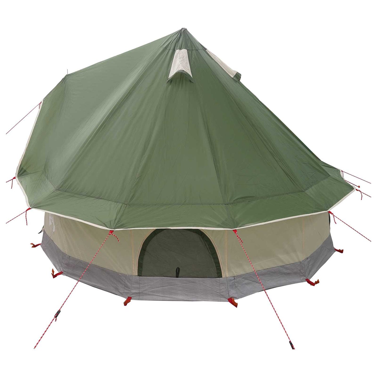 Tipi Zelt Mit Dach 250 X 250 Cm Polyester Und Stahl