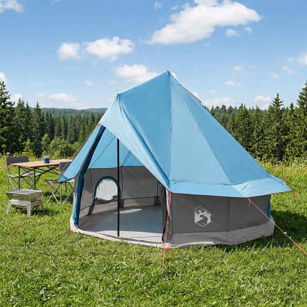 Tipi Zelt Mit Dach 250 X 250 Cm Polyester Und Stahl