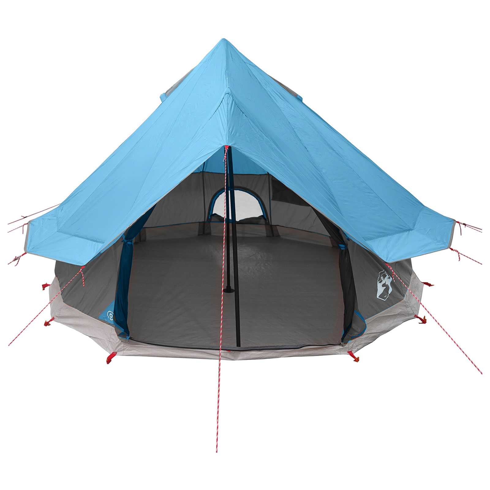 Tipi Zelt Mit Dach 250 X 250 Cm Polyester Und Stahl